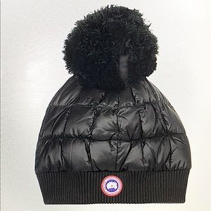 Canada Goose Quilted Down Pom Beanie